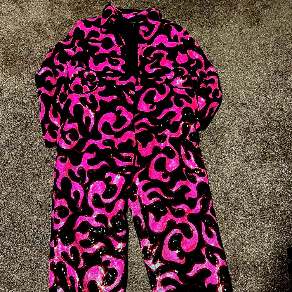 Hot pink flames Nasty Gal